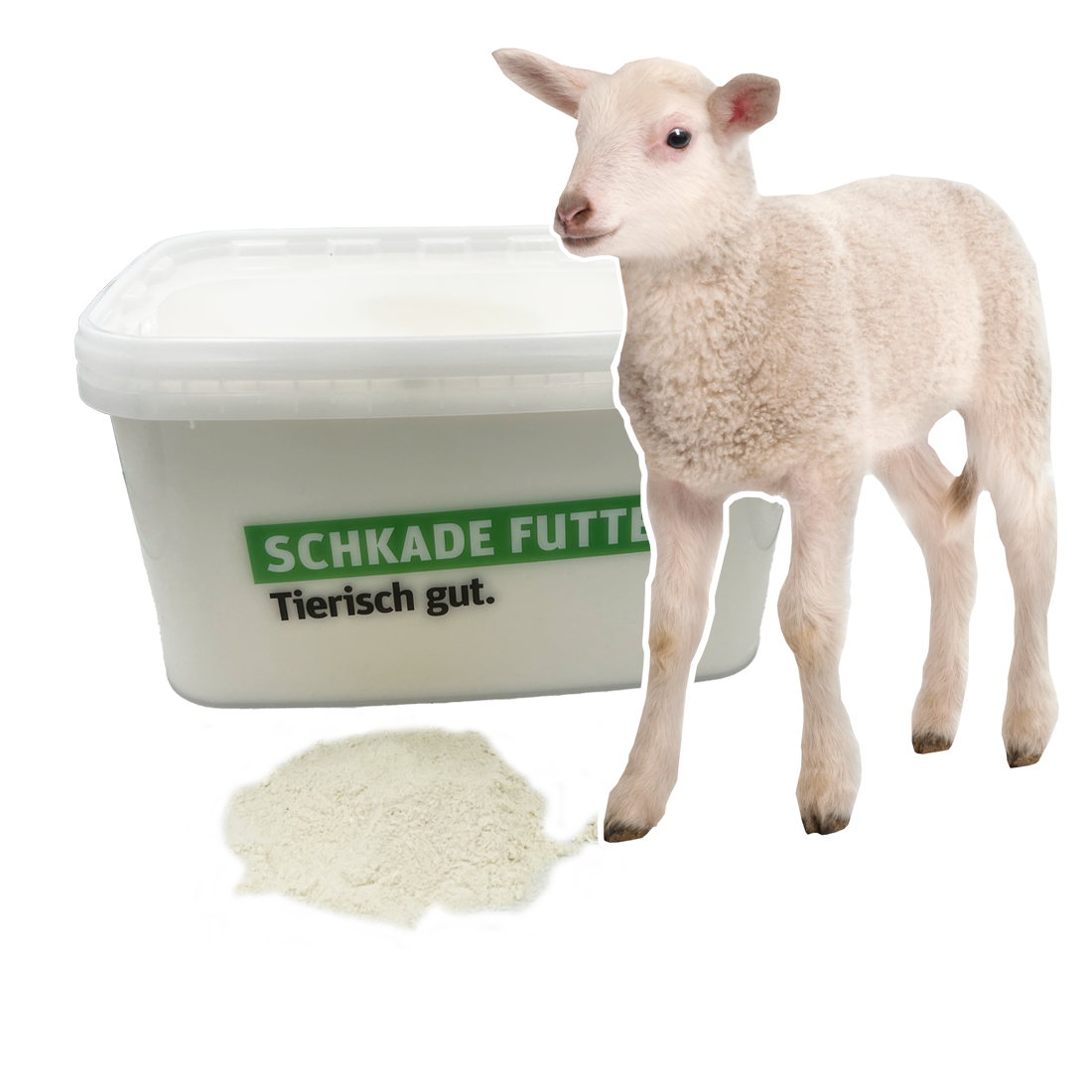 Milchpulver für Schaflämmer und Ziegenlämmer